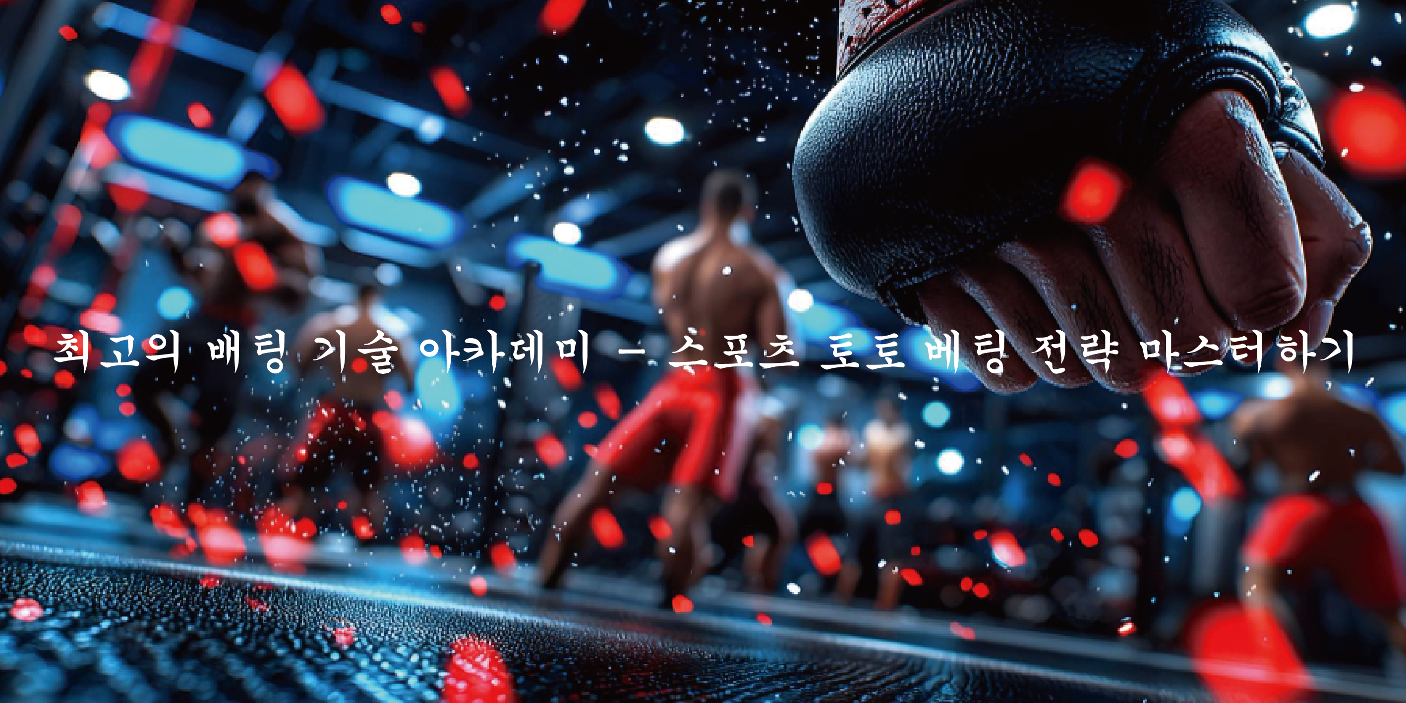 최고의 배팅 기술 아카데미 - 스포츠 토토 베팅 전략 마스터하기